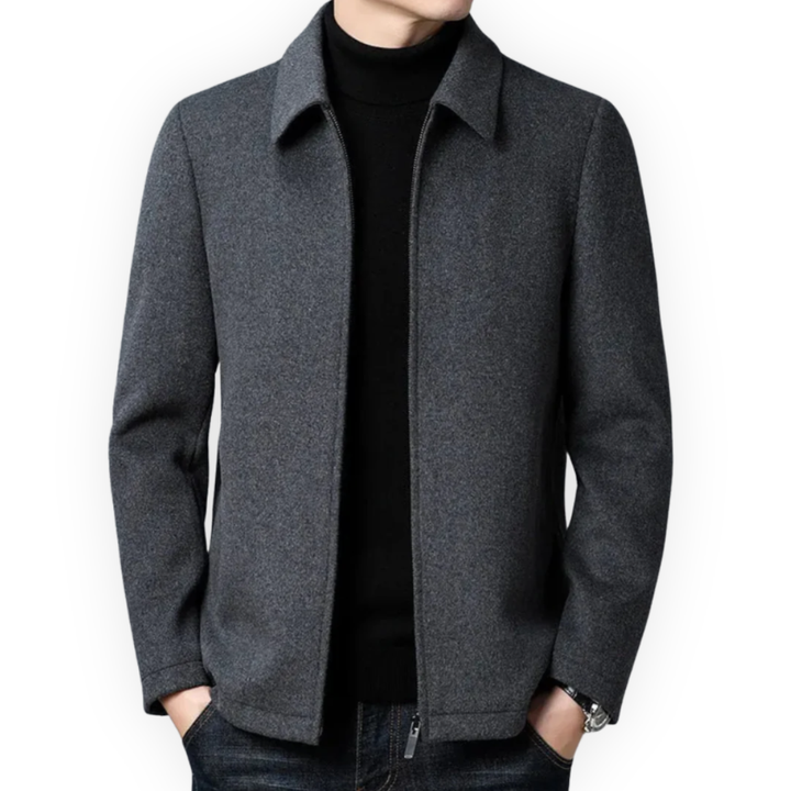 LS | Men’s Wool Full-Zip Jacket