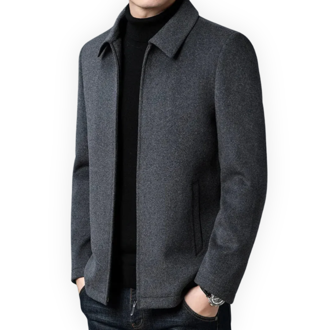 LS | Men’s Wool Full-Zip Jacket
