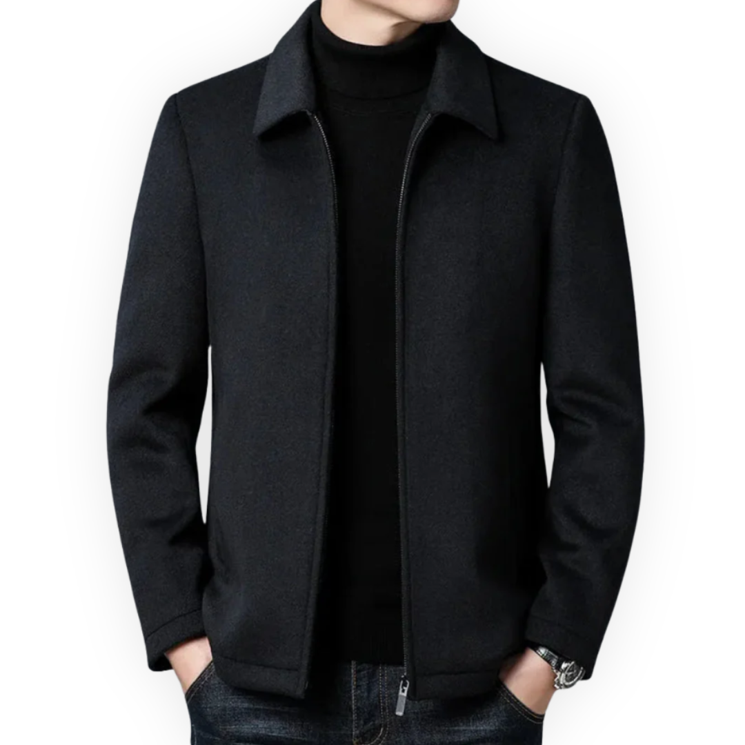 LS | Men’s Wool Full-Zip Jacket