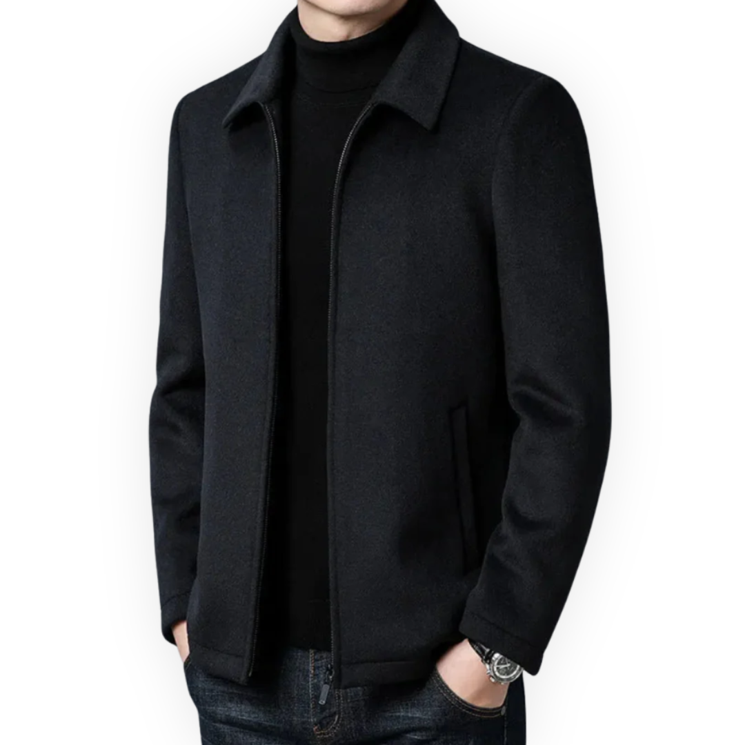 LS | Men’s Wool Full-Zip Jacket