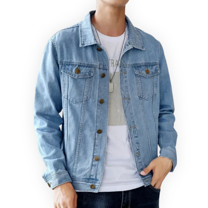 LS | Norman Classic Denim Jacket Lion Style