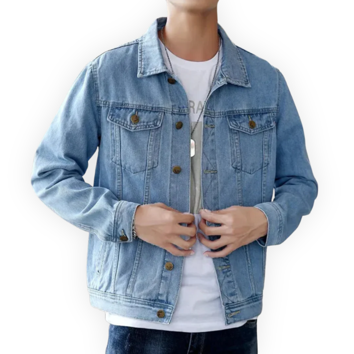 LS | Norman Classic Denim Jacket Lion Style