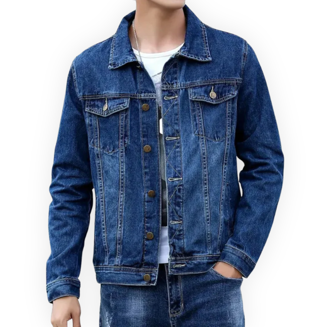 LS | Norman Classic Denim Jacket Lion Style