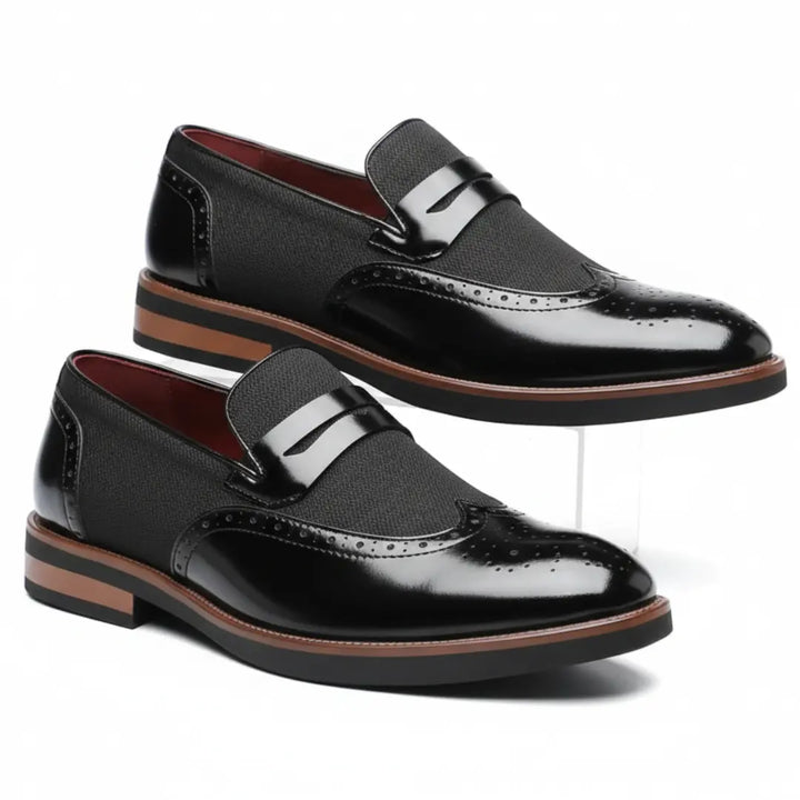 LS | Winston Brogue Loafers Lion Style
