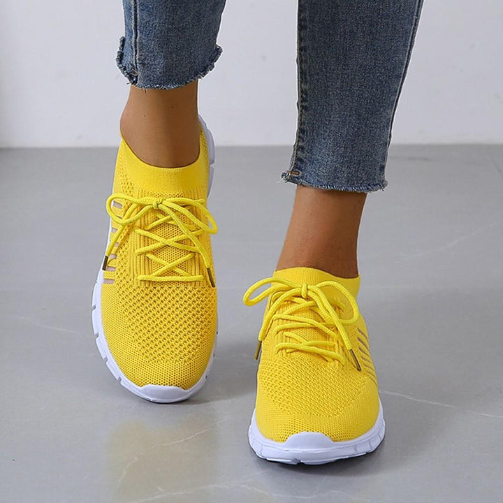 LS | Women Air Flow Knit Orthopedic Sneakers Lion Style