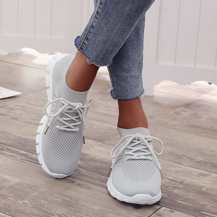 LS | Women Air Flow Knit Orthopedic Sneakers Lion Style