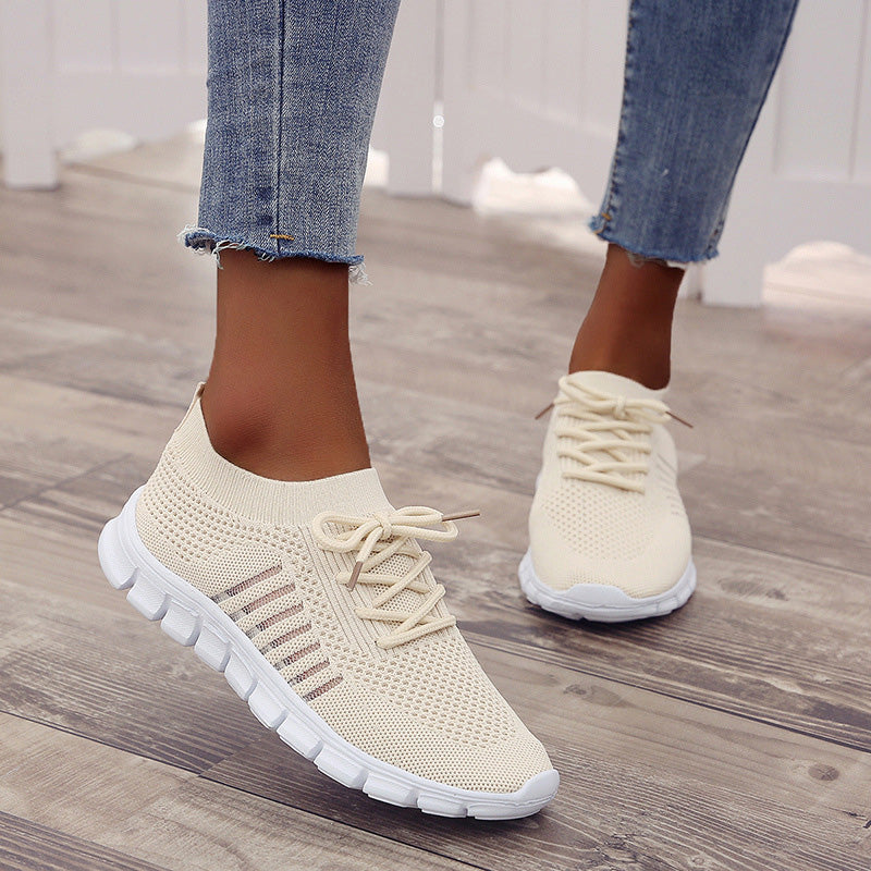LS | Women Air Flow Knit Orthopedic Sneakers Lion Style