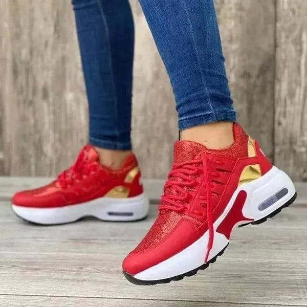 LS | Women Air Glide Orthopedic Sneakers Lion Style