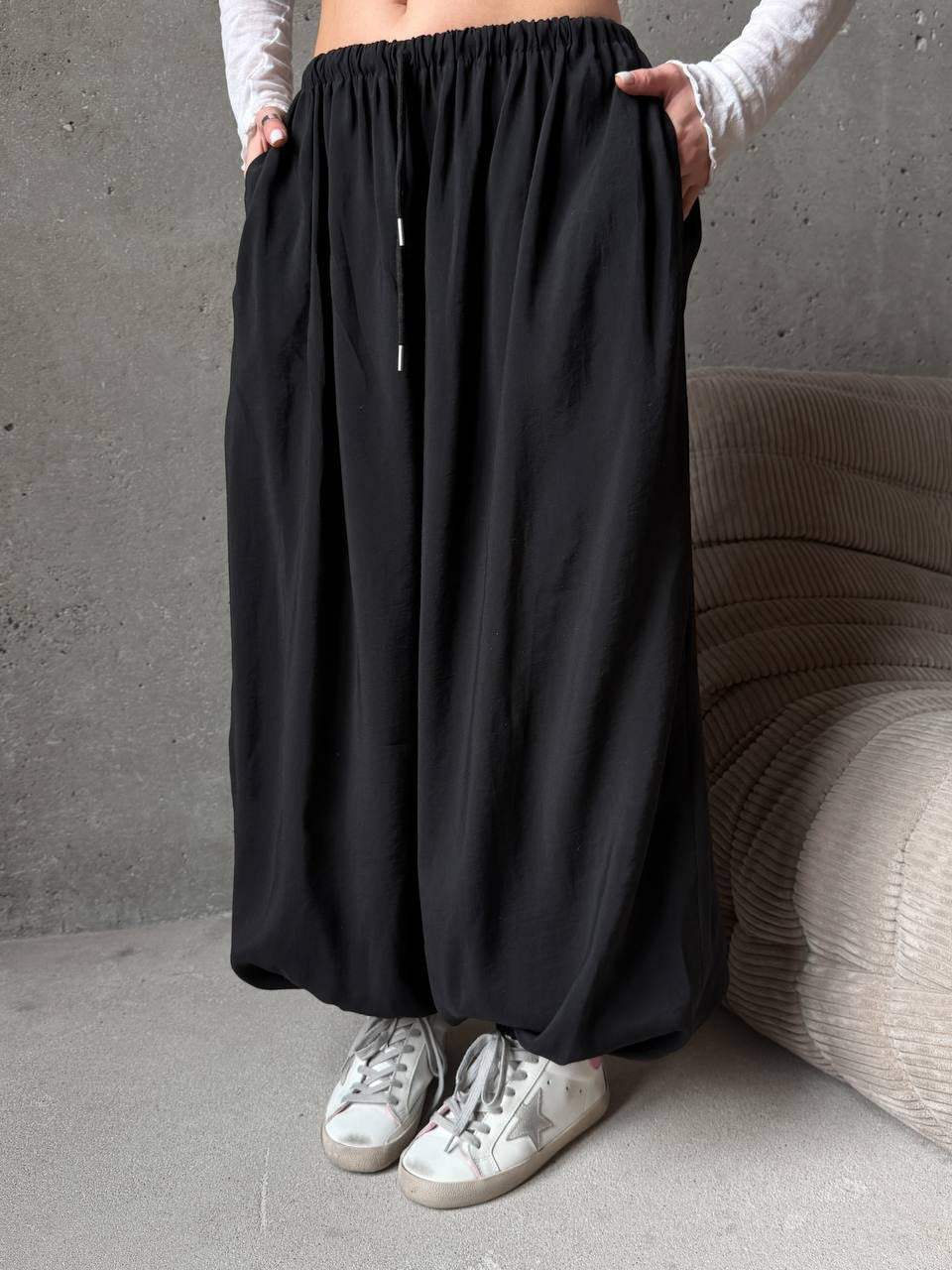 LS | Women Airy Casual Wide Leg Pants Lion Style