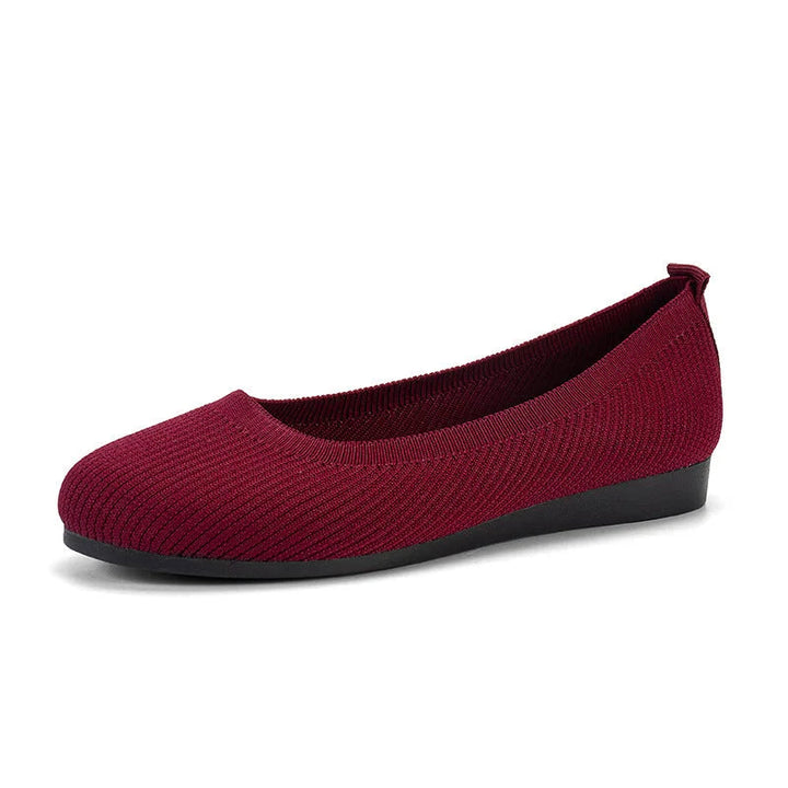 LS | Women Airy Knit Orthopedic Flats Lion Style