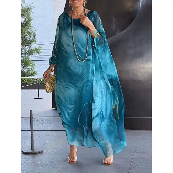 LS | Women Airy Maxi Dress Lion Style