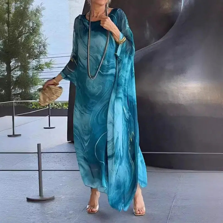 LS | Women Airy Maxi Dress Lion Style