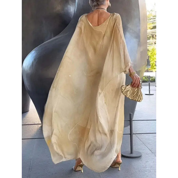 LS | Women Airy Maxi Dress Lion Style