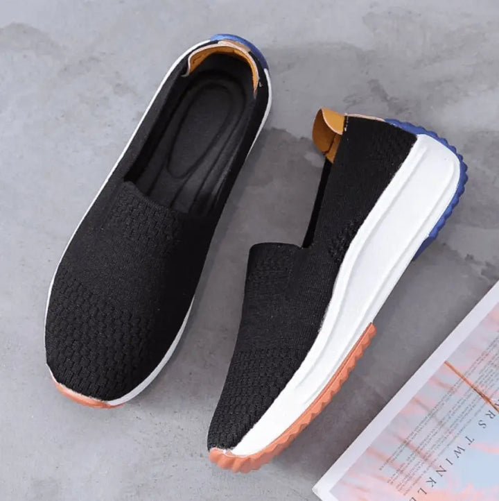 LS | Women Airy Mesh Slip On Shoes Lion Style