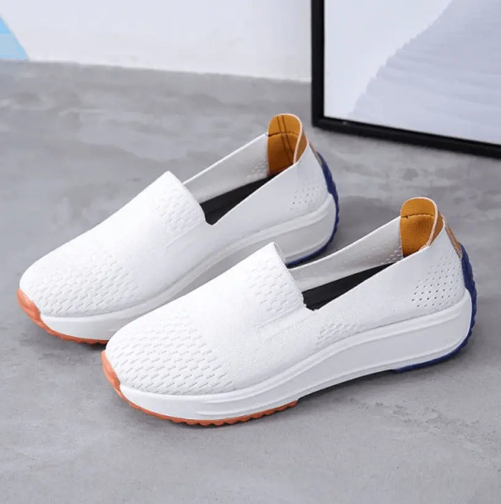 LS | Women Airy Mesh Slip On Shoes Lion Style