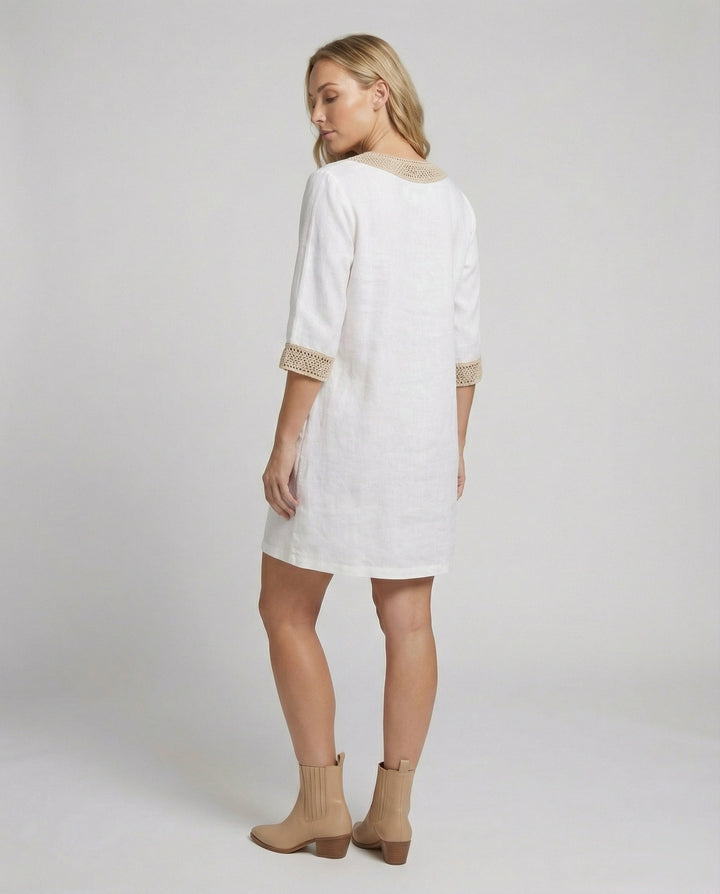 LS | Women Airy Summer Mini Dress Lion Style