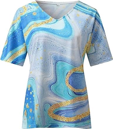 LS | Women Artistic Swirl T-Shirt Lion Style