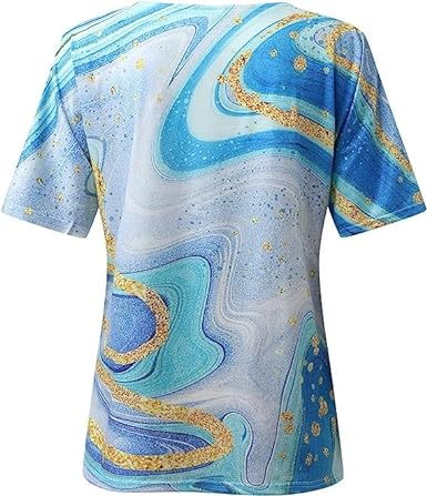 LS | Women Artistic Swirl T-Shirt Lion Style