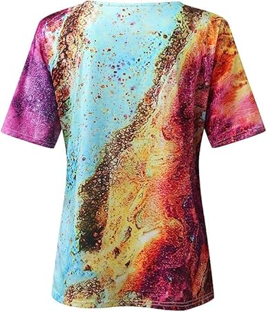 LS | Women Artistic Swirl T-Shirt Lion Style