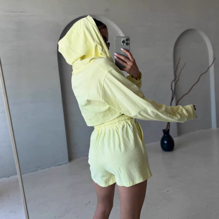 LS | Women Athleisure Hoodie Set Lion Style