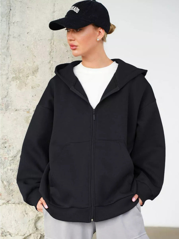 LS | Women Basic Oversized Hoodie Lion Style