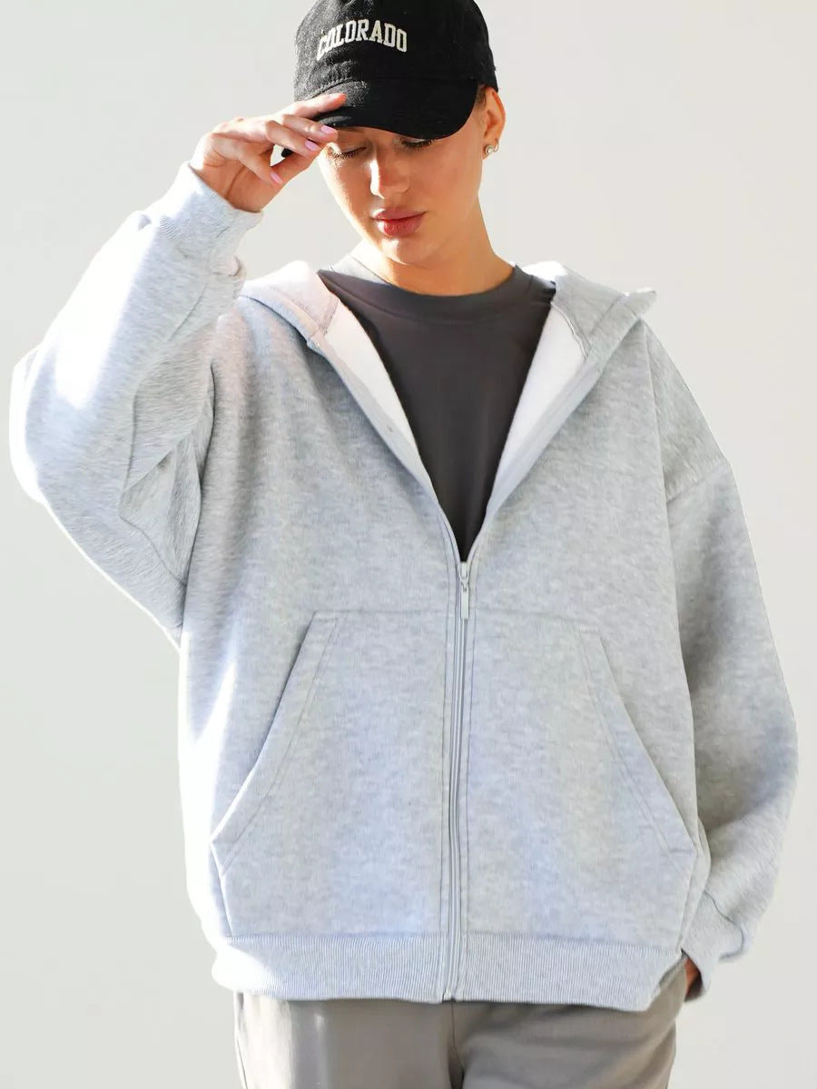 LS | Women Basic Oversized Hoodie Lion Style