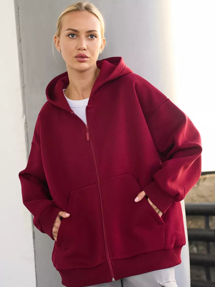 LS | Women Basic Oversized Hoodie Lion Style