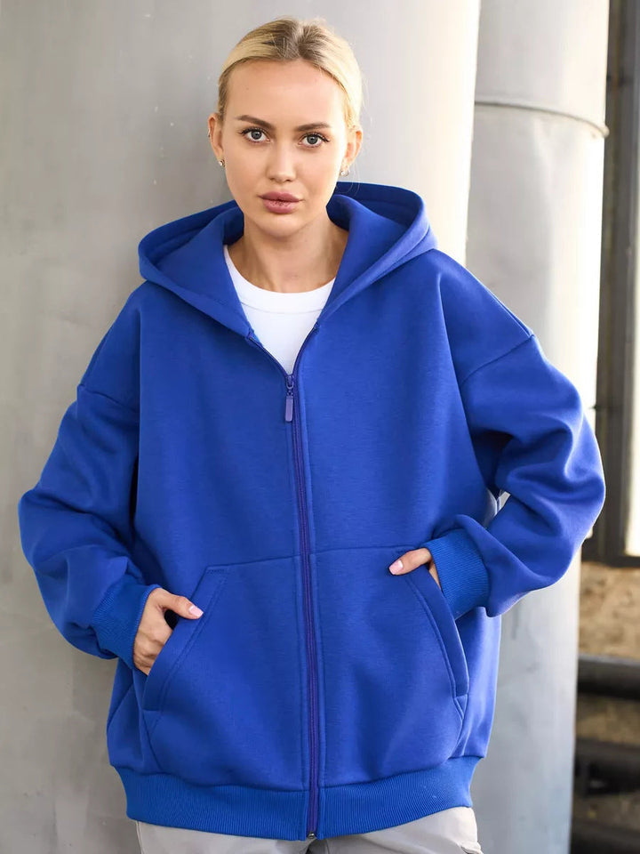LS | Women Basic Oversized Hoodie Lion Style