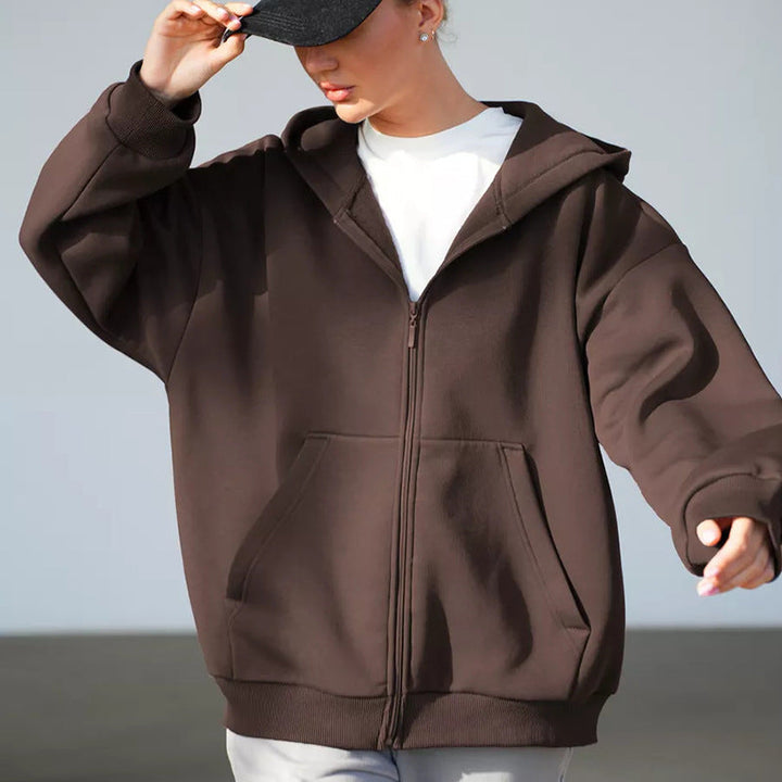 LS | Women Basic Oversized Hoodie Lion Style
