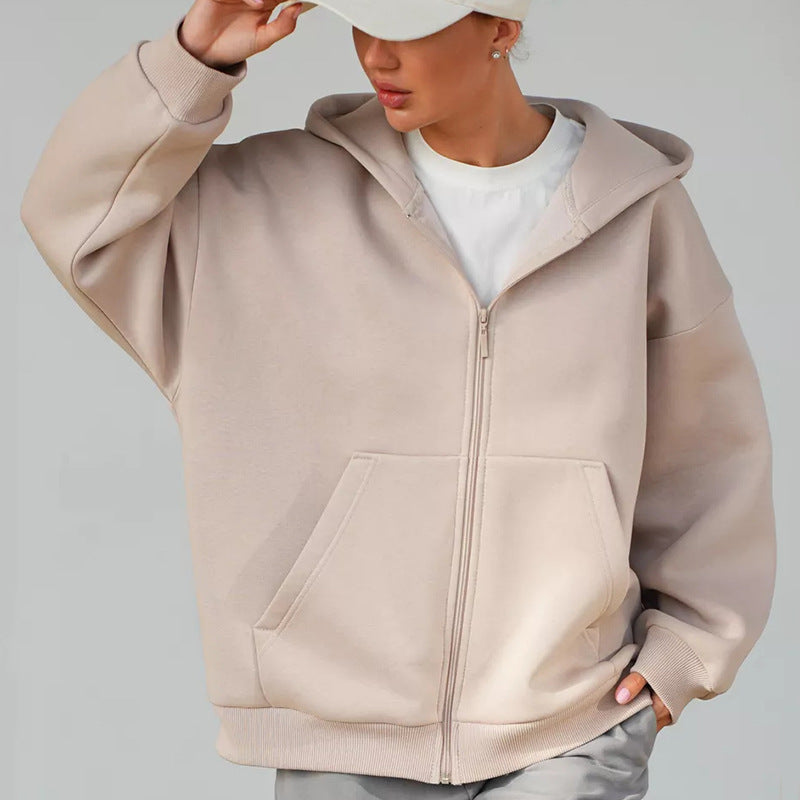 LS | Women Basic Oversized Hoodie Lion Style
