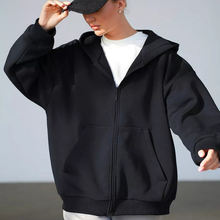 LS | Women Basic Oversized Hoodie Lion Style