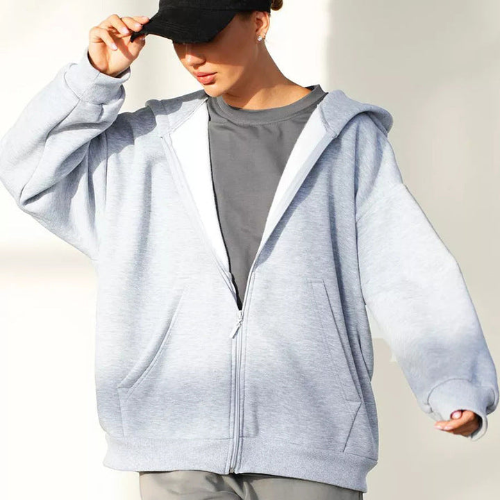 LS | Women Basic Oversized Hoodie Lion Style