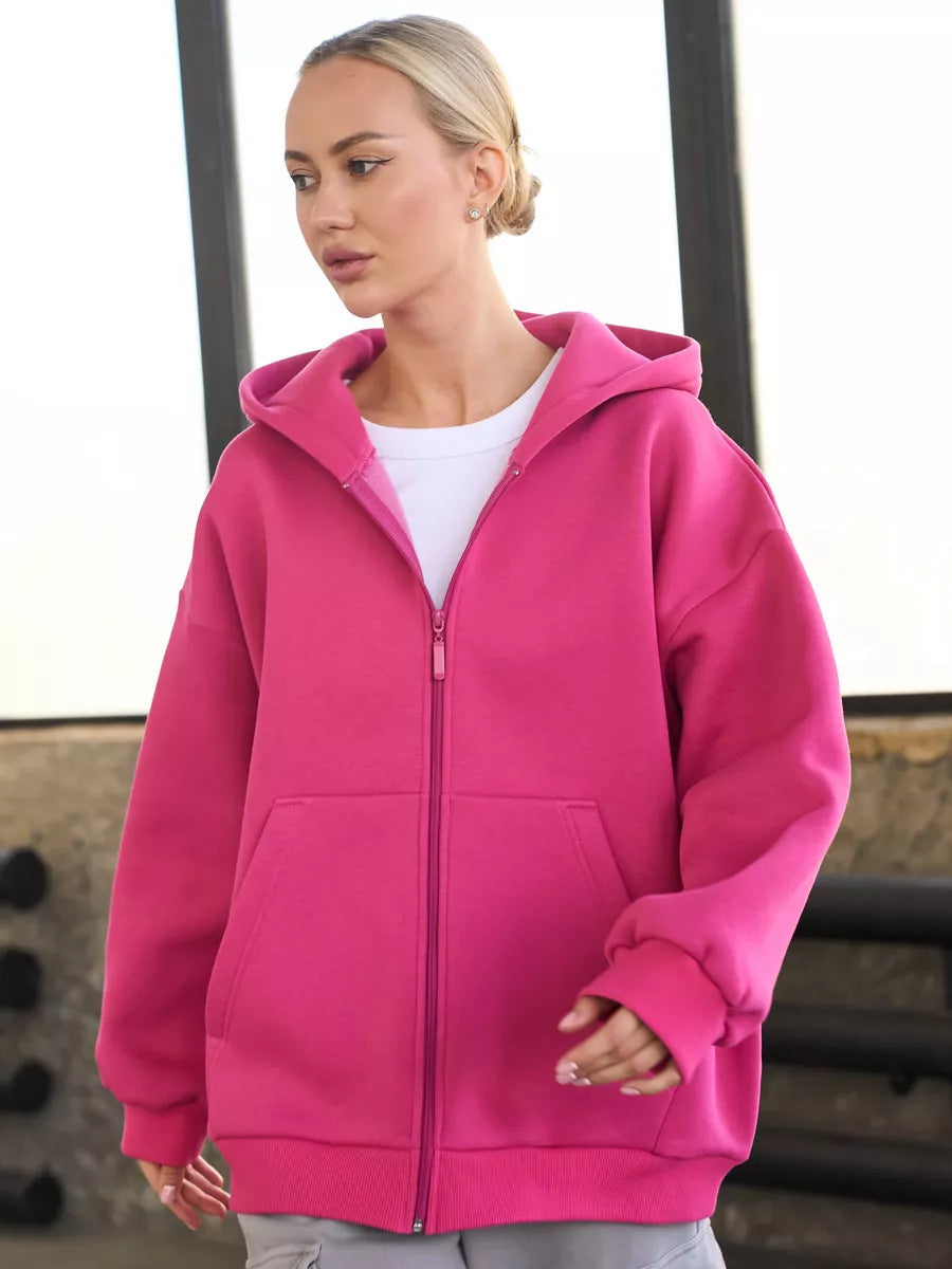 LS | Women Basic Oversized Hoodie Lion Style