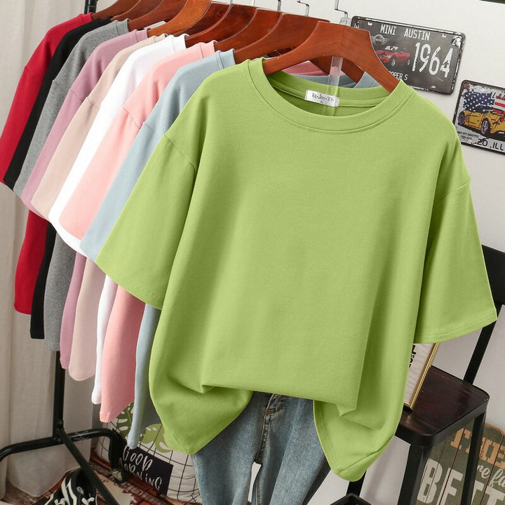 LS | Women Basic Oversized T-Shirt Lion Style