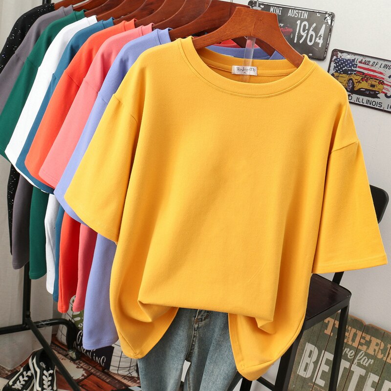 LS | Women Basic Oversized T-Shirt Lion Style
