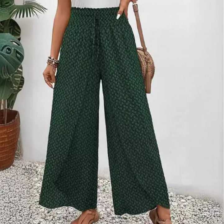LS | Women Bohemian Wide Leg Pants Lion Style