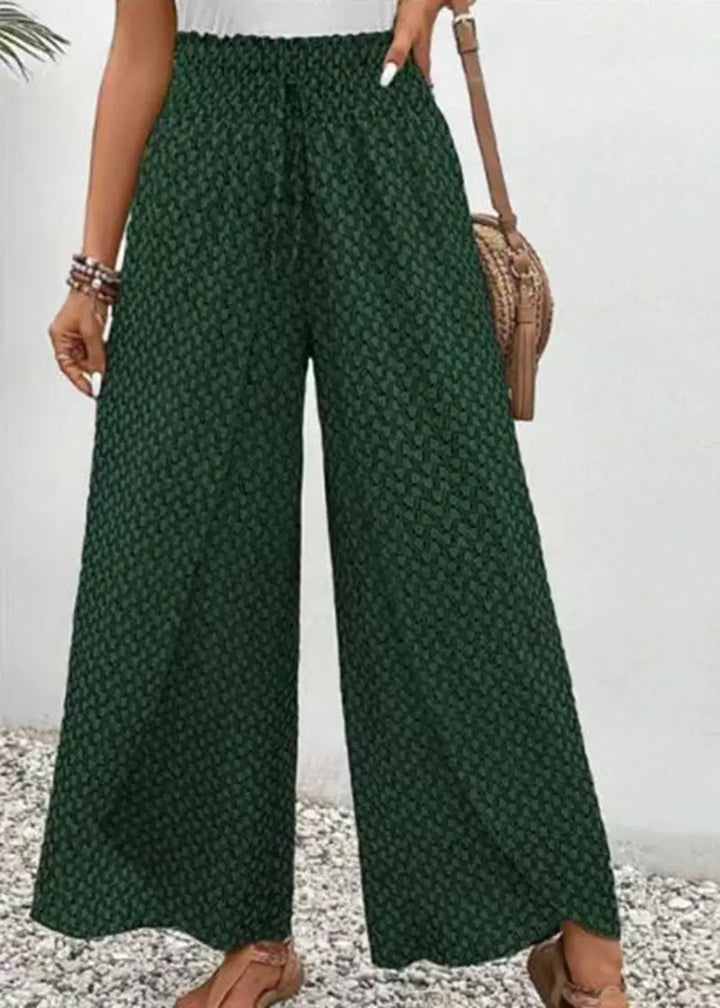 LS | Women Bohemian Wide Leg Pants Lion Style