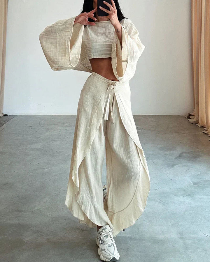 LS | Women Boho Two Piece Set Lion Style