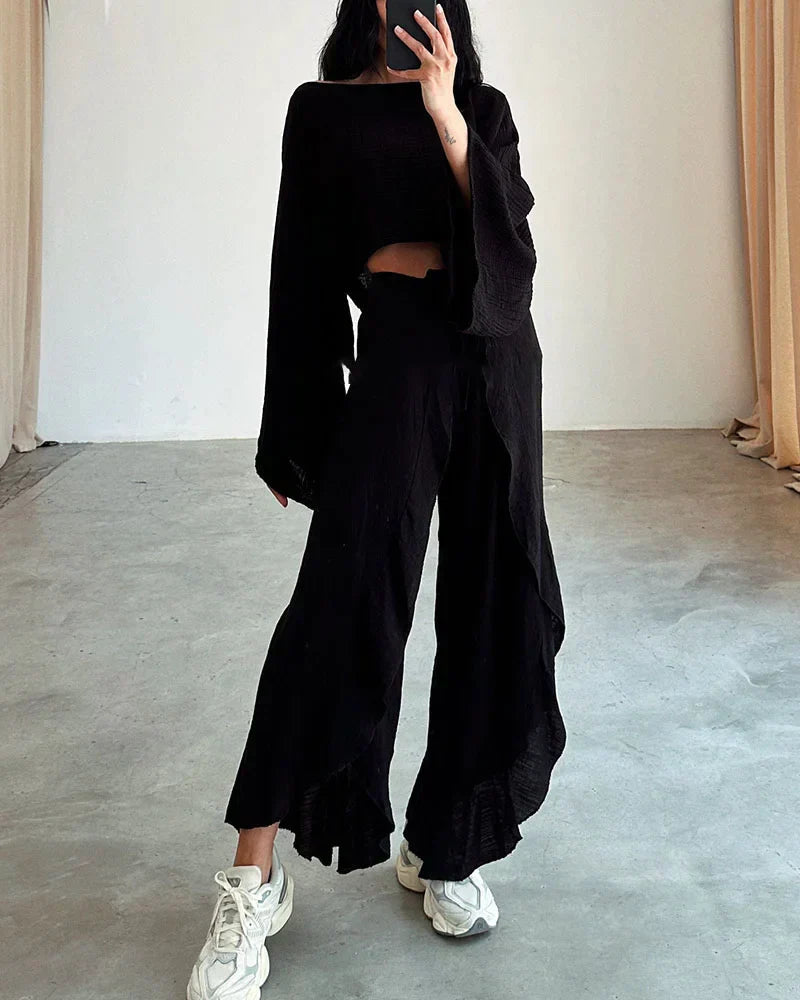 LS | Women Boho Two Piece Set Lion Style