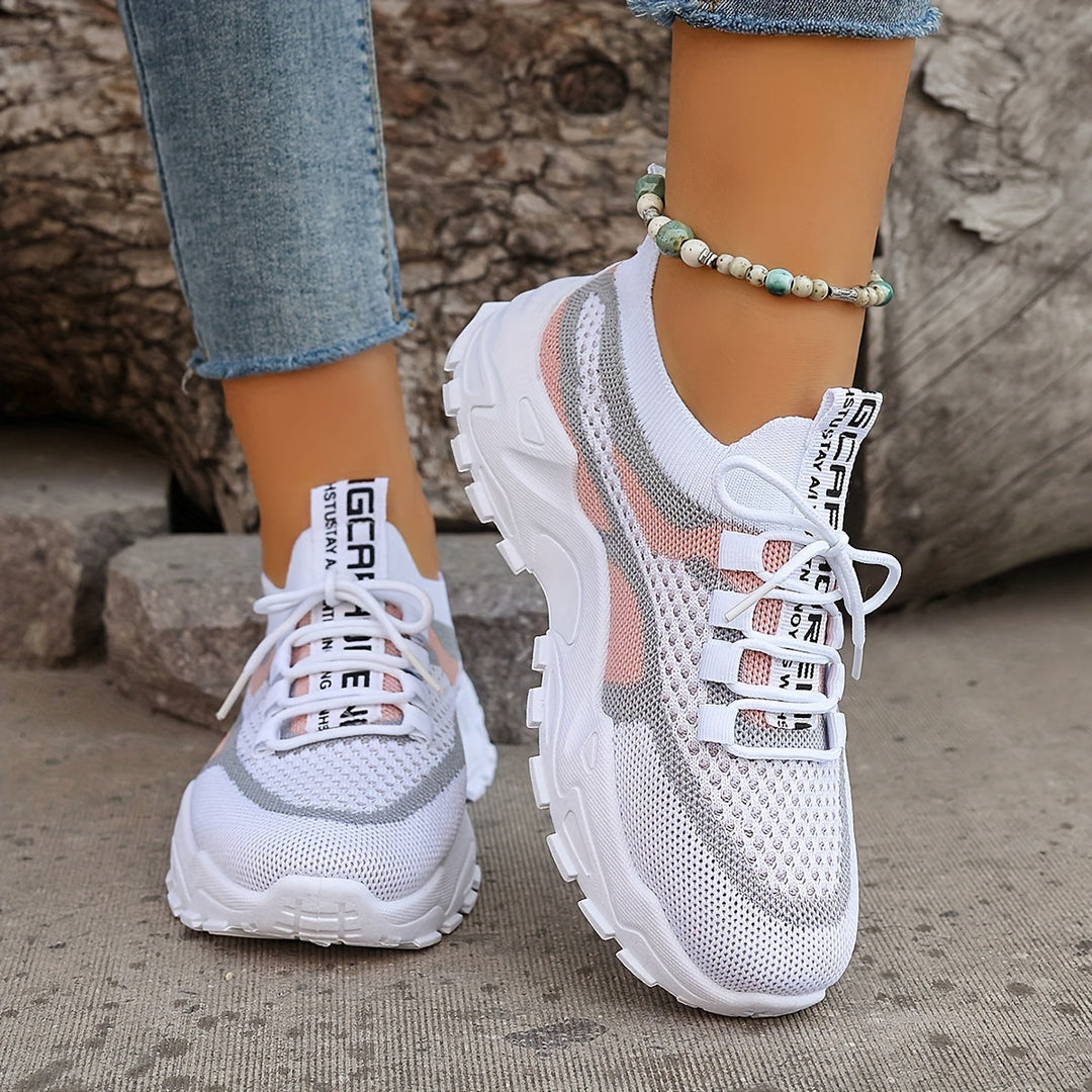 LS | Women Breathable Mesh Orthopedic Sneakers Lion Style