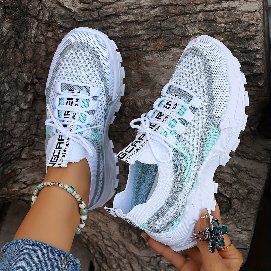 LS | Women Breathable Mesh Orthopedic Sneakers Lion Style
