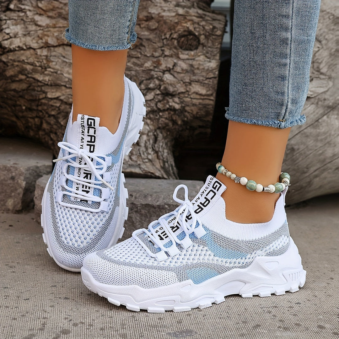 LS | Women Breathable Mesh Orthopedic Sneakers Lion Style