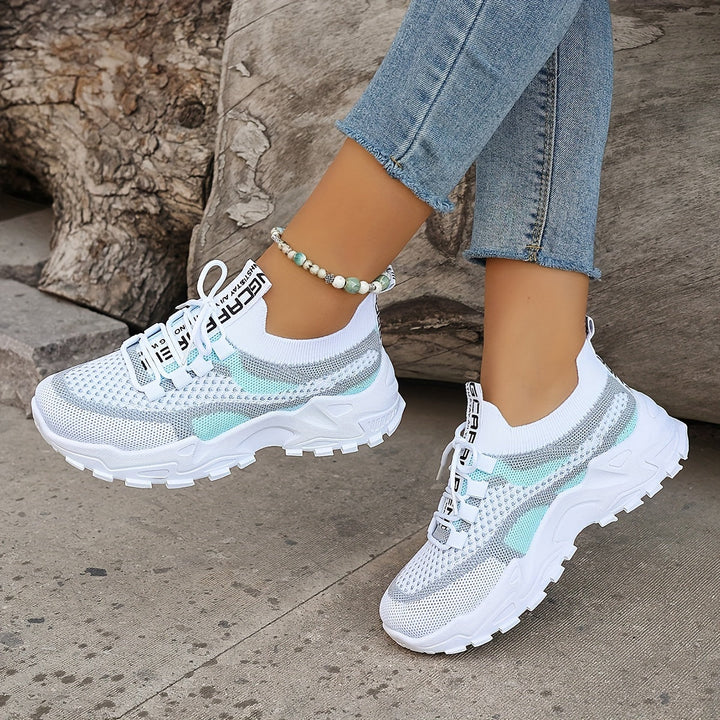 LS | Women Breathable Mesh Orthopedic Sneakers Lion Style