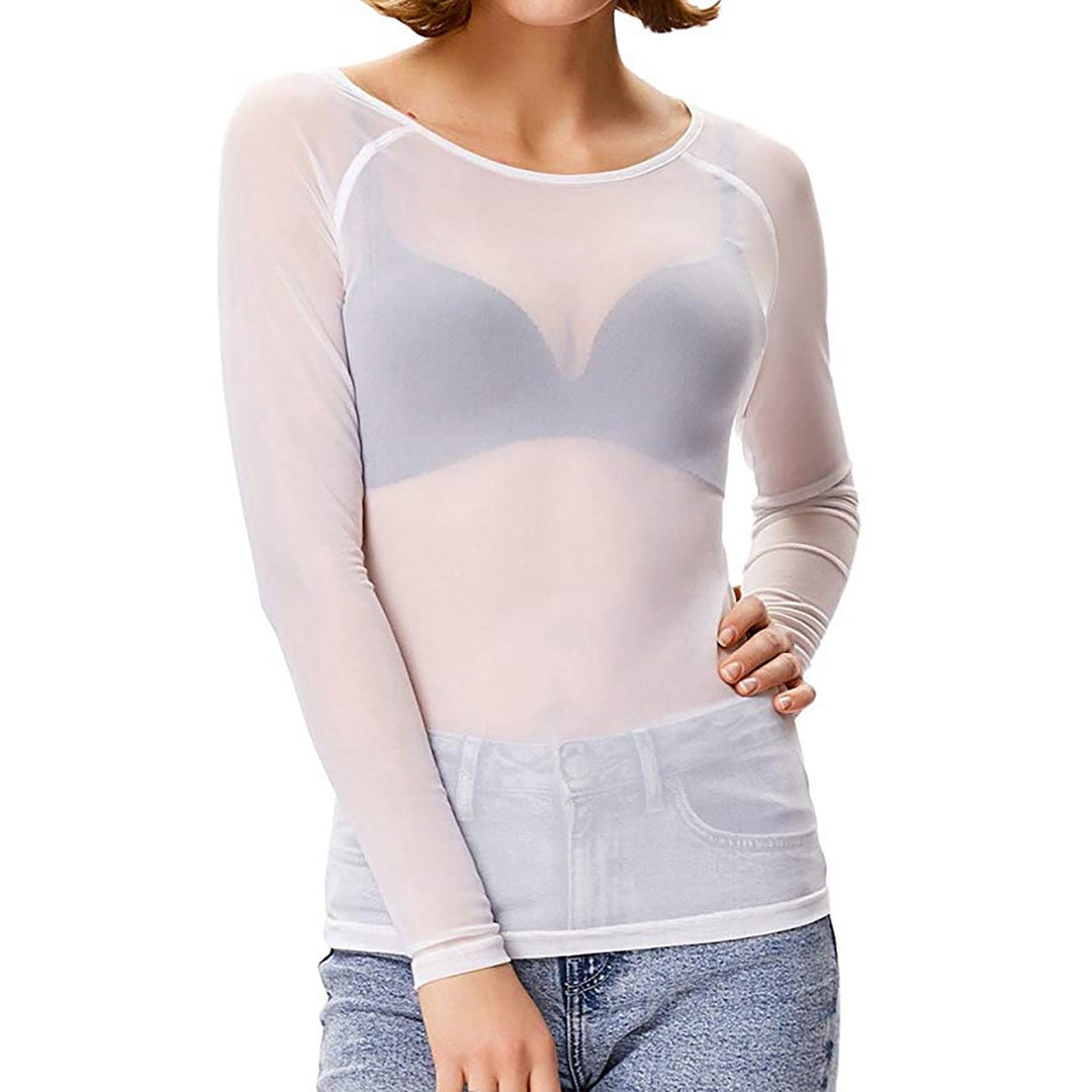 LS | Women Breathable Sheer Top Lion Style