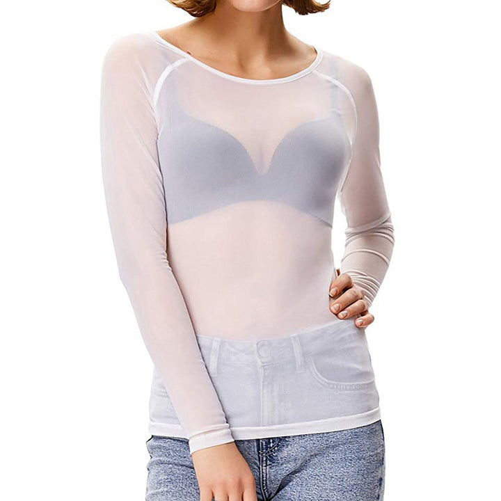 LS | Women Breathable Sheer Top Lion Style
