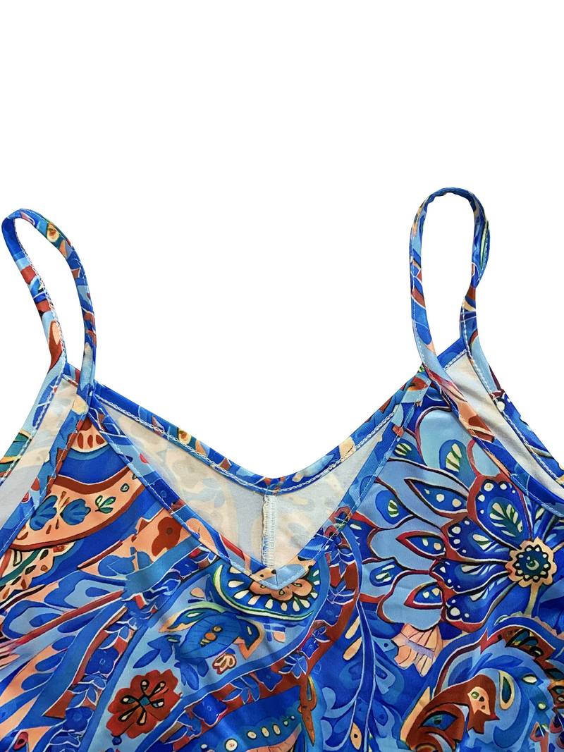 LS | Women Breezy Boho Mini Dress Lion Style