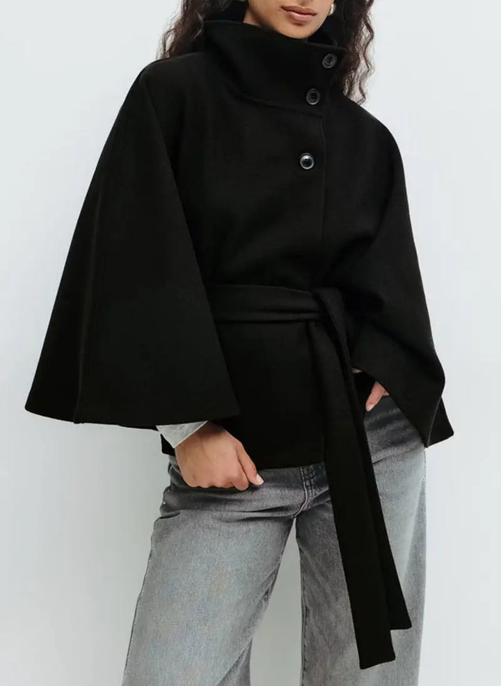 LS | Women Cape Sleeve Jacket Lion Style
