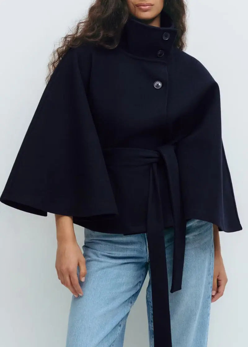 LS | Women Cape Sleeve Jacket Lion Style