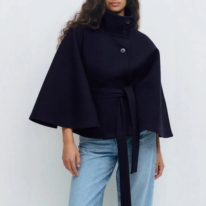 LS | Women Cape Sleeve Jacket Lion Style