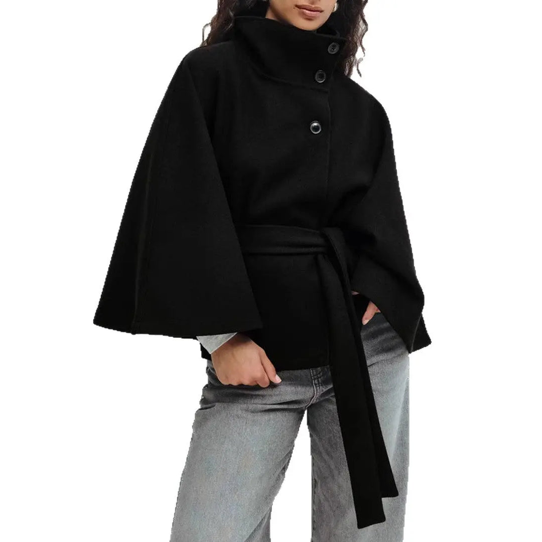 LS | Women Cape Sleeve Jacket Lion Style